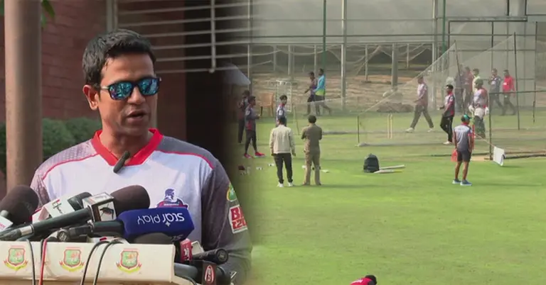 রাজশাহী ওয়ারিয়র্স কোচ; অনুশীলনে খেলোয়াড়রা